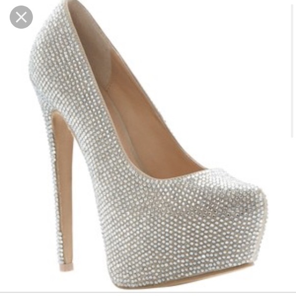 Steve Madden Rhinestone Heels - Picture 7 of 7
